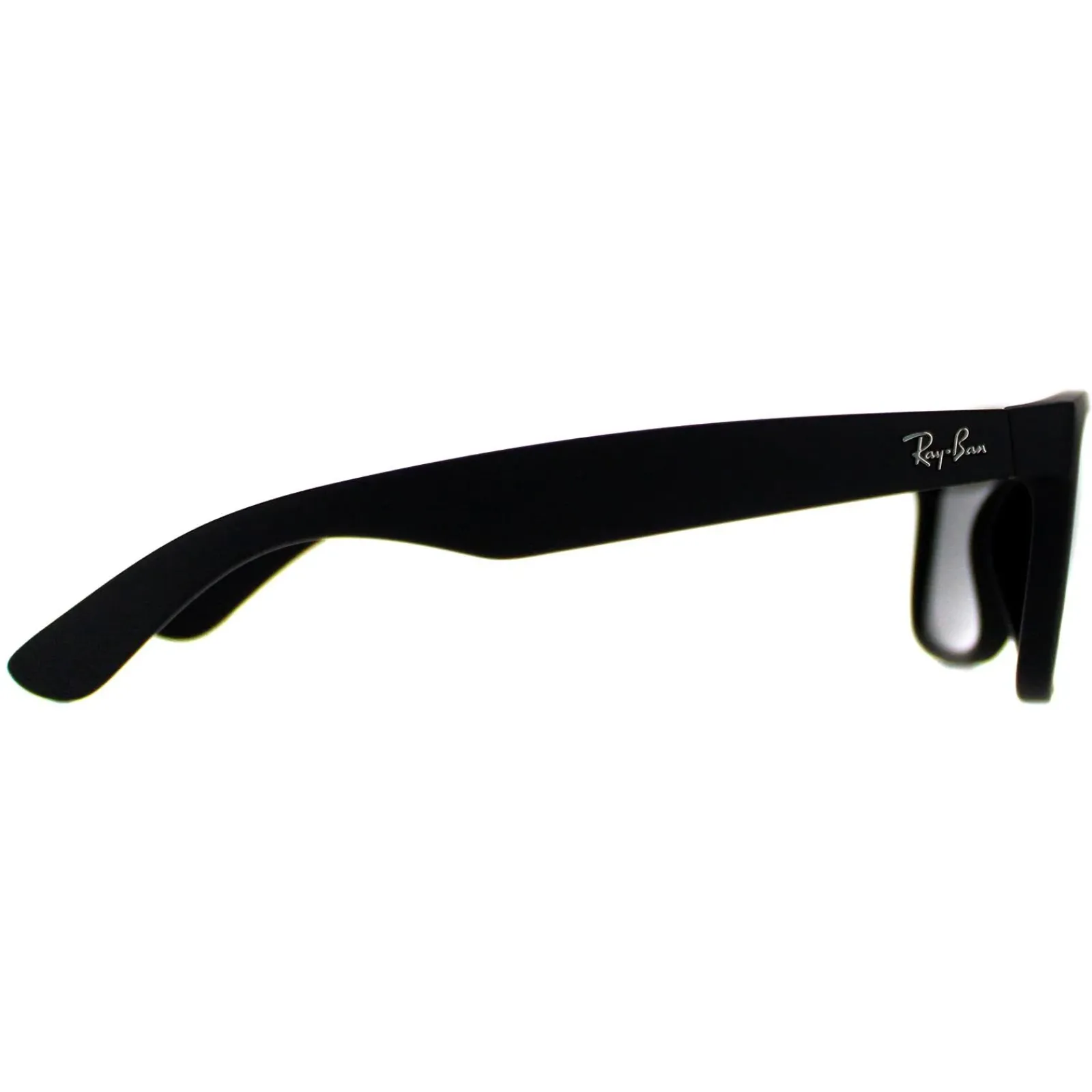 Ray-Ban Ray-Ban|Ray-Ban^Sunglasses Justin 4165 622/6G Rubber Black Grey Mirror