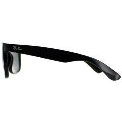 Ray-Ban Rectangle^Sunglasses Justin 4165 601/71 Shiny Black Green