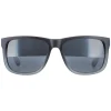 Ray-Ban Ray-Ban|Rectangle^Sunglasses Justin 4165 852/88 Rubber Grey Silver Mirror Gradie