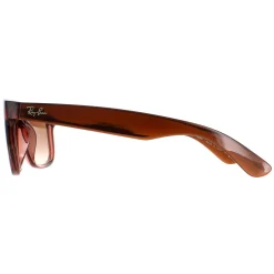 Ray-Ban Ray-Ban|Rectangle^Sunglasses Justin 4165 659413 Transparent Light Brown Brown Gr