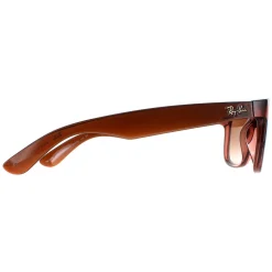 Ray-Ban Ray-Ban|Rectangle^Sunglasses Justin 4165 659413 Transparent Light Brown Brown Gr