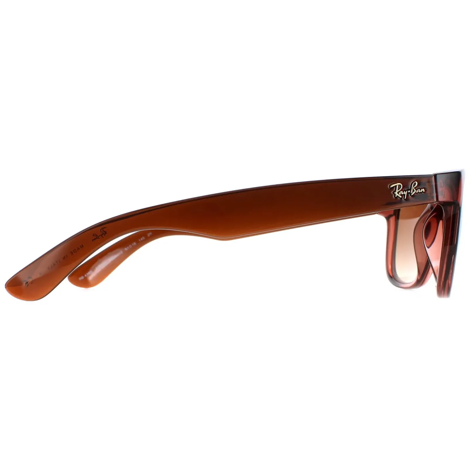 Ray-Ban Ray-Ban|Rectangle^Sunglasses Justin 4165 659413 Transparent Light Brown Brown Gr