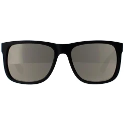 Ray-Ban Ray-Ban|Rectangle^Sunglasses Justin 4165 622/5A Black Gold Mirror