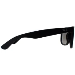 Ray-Ban Ray-Ban|Rectangle^Sunglasses Justin 4165 622/5A Black Gold Mirror