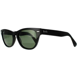 Ray-Ban Rectangle^Sunglasses Laramie RB2201 901/31 Black Green 54mm