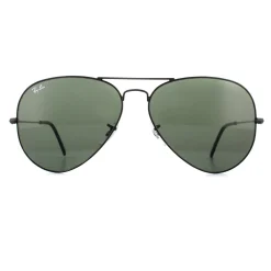 Ray-Ban Ray-Ban|Aviator^Sunglasses Large Aviator 3026 Black Green L2821