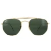 Ray-Ban Ray-Ban|Aviator^Sunglasses Marshal 3648 001 Gold Green G-15