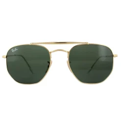 Ray-Ban Ray-Ban|Aviator^Sunglasses Marshal 3648 001 Gold Green G-15