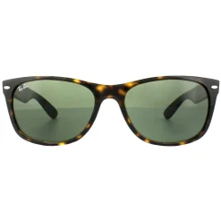 Ray-Ban Polarised|Rectangle^Sunglasses New Wayfarer 2132 902/58 Tortoise Green Polarized 5