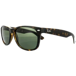 Ray-Ban Polarised|Rectangle^Sunglasses New Wayfarer 2132 902/58 Tortoise Green Polarized 5