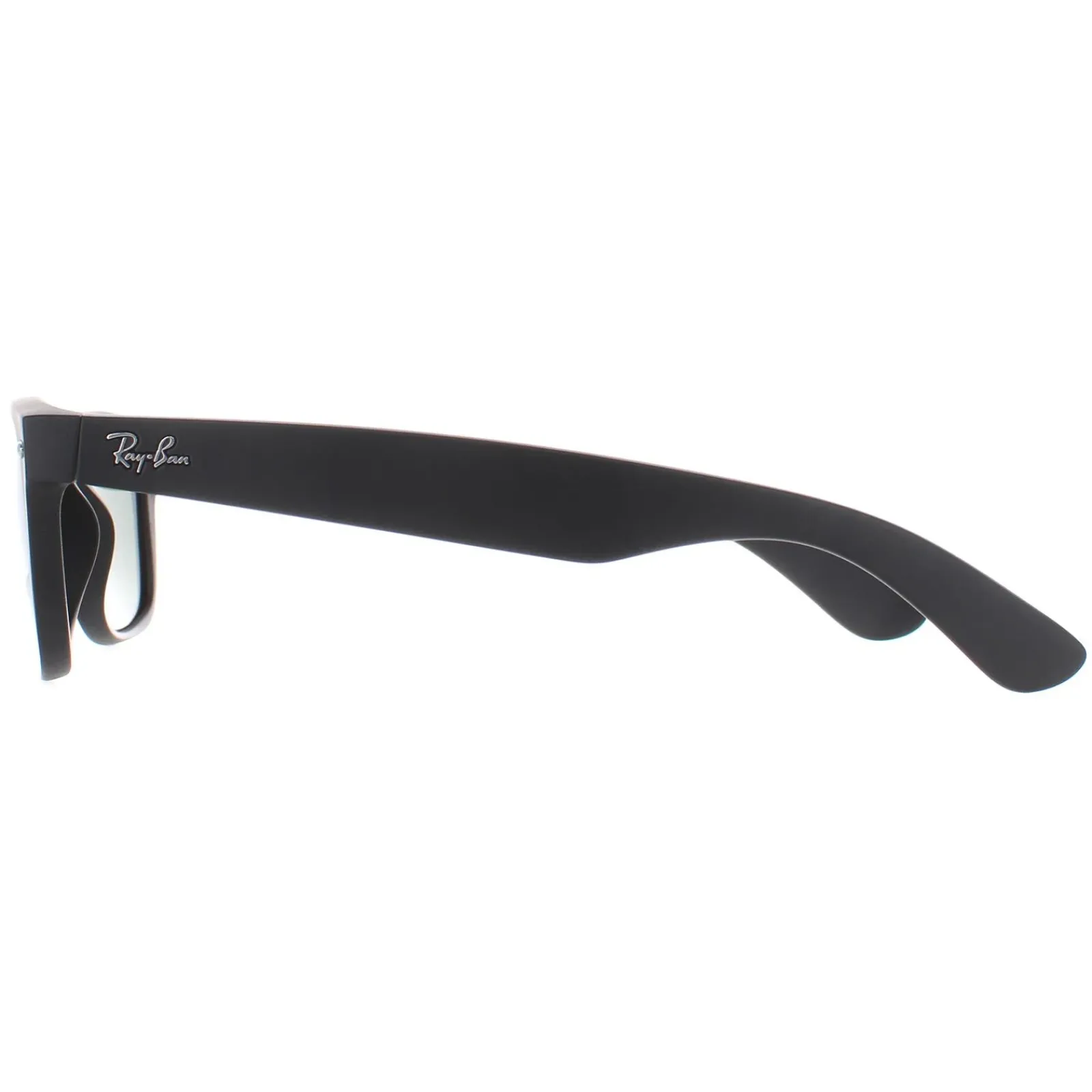 Ray-Ban Rectangle|Rectangle^Sunglasses New Wayfarer 2132 622 Black Rubber Green Small 52mm
