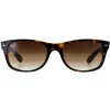 Ray-Ban Ray-Ban|Rectangle^Sunglasses New Wayfarer 2132 710/51 Light Havana Brown Gradien