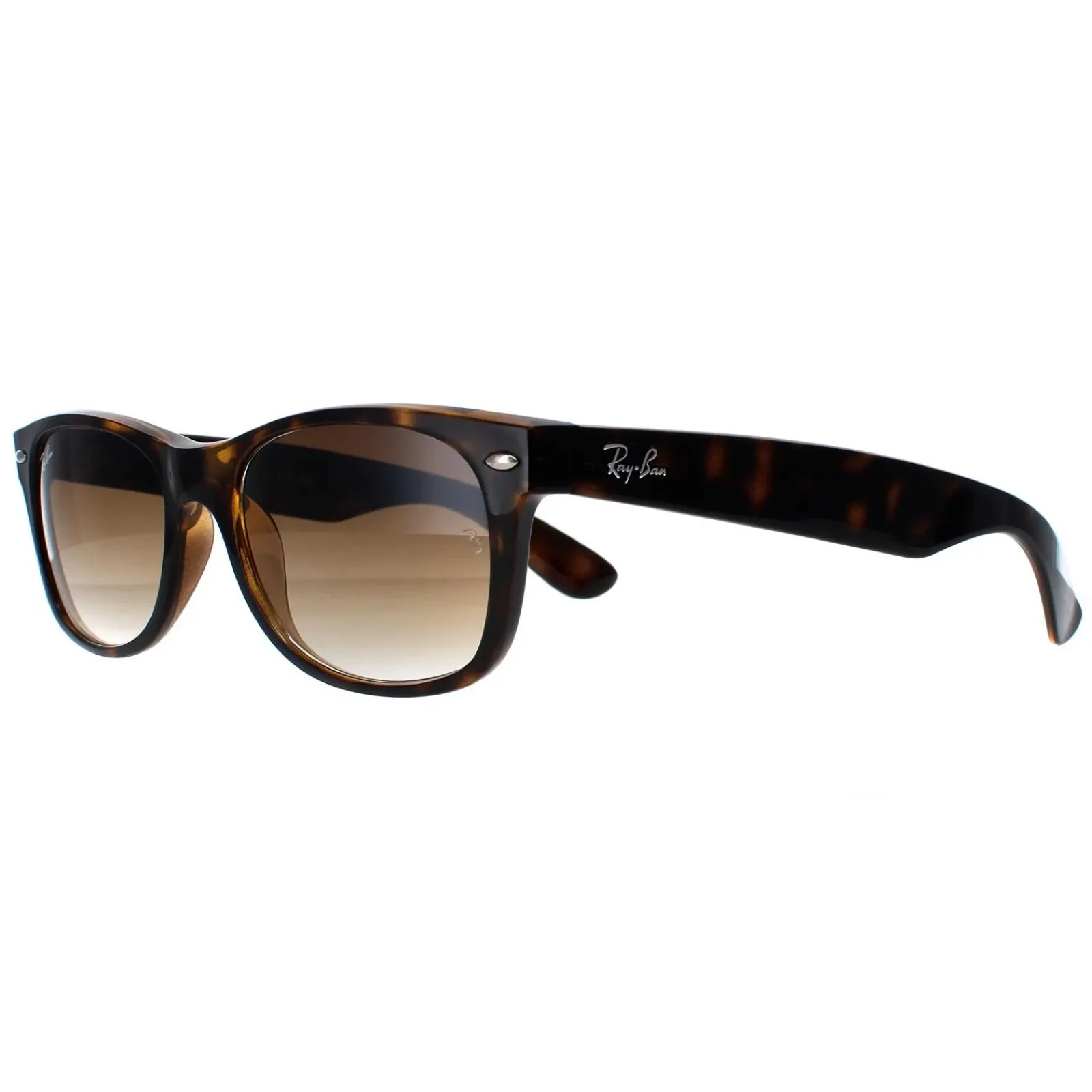 Ray-Ban Ray-Ban|Rectangle^Sunglasses New Wayfarer 2132 710/51 Light Havana Brown Gradien