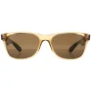 Ray-Ban Polarised|Ray-Ban^Sunglasses New Wayfarer 2132 945/57 Honey Crystal Brown Polari