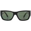 Ray-Ban Square|Ray-Ban^Sunglasses Nomad RB2187 901/31 Shiny Black Green G-15
