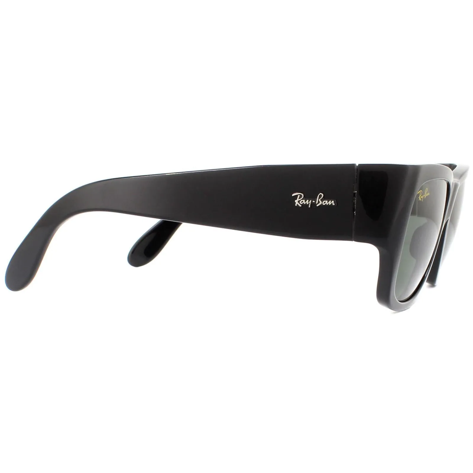 Ray-Ban Square|Ray-Ban^Sunglasses Nomad RB2187 901/31 Shiny Black Green G-15