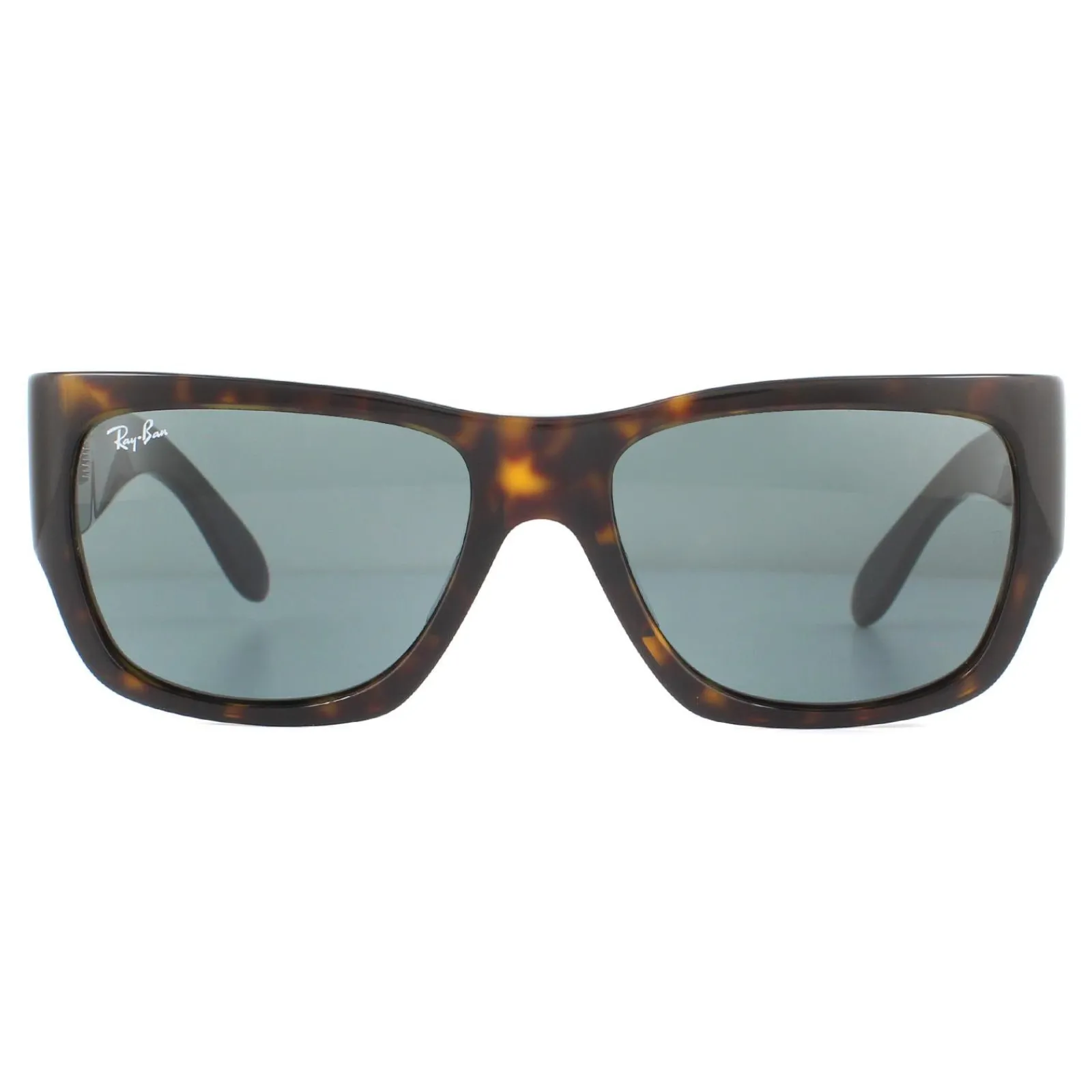 Ray-Ban Square|Ray-Ban^Sunglasses Nomad RB2187 902/R5 Tortoise Blue
