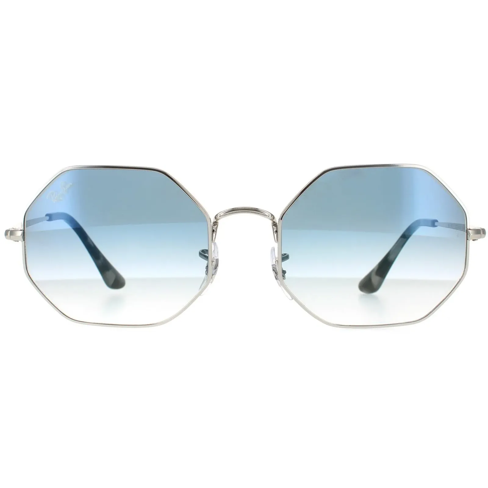 Ray-Ban Ray-Ban|Ray-Ban^Sunglasses Octagon RB1972 91493F Silver Blue Gradient 54mm