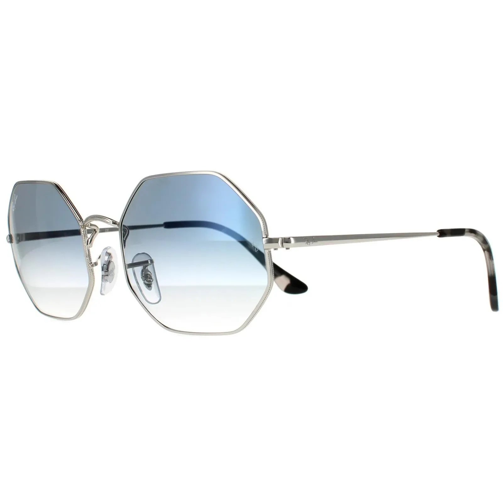 Ray-Ban Ray-Ban|Ray-Ban^Sunglasses Octagon RB1972 91493F Silver Blue Gradient 54mm