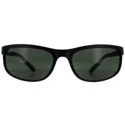 Ray-Ban Ray-Ban|Wrap^Rayban Sunglasses Predator 2 2027 Black Matt Black Green W1847