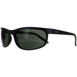 Ray-Ban Ray-Ban|Wrap^Rayban Sunglasses Predator 2 2027 Black Matt Black Green W1847
