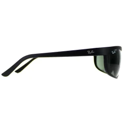 Ray-Ban Ray-Ban|Wrap^Rayban Sunglasses Predator 2 2027 Black Matt Black Green W1847