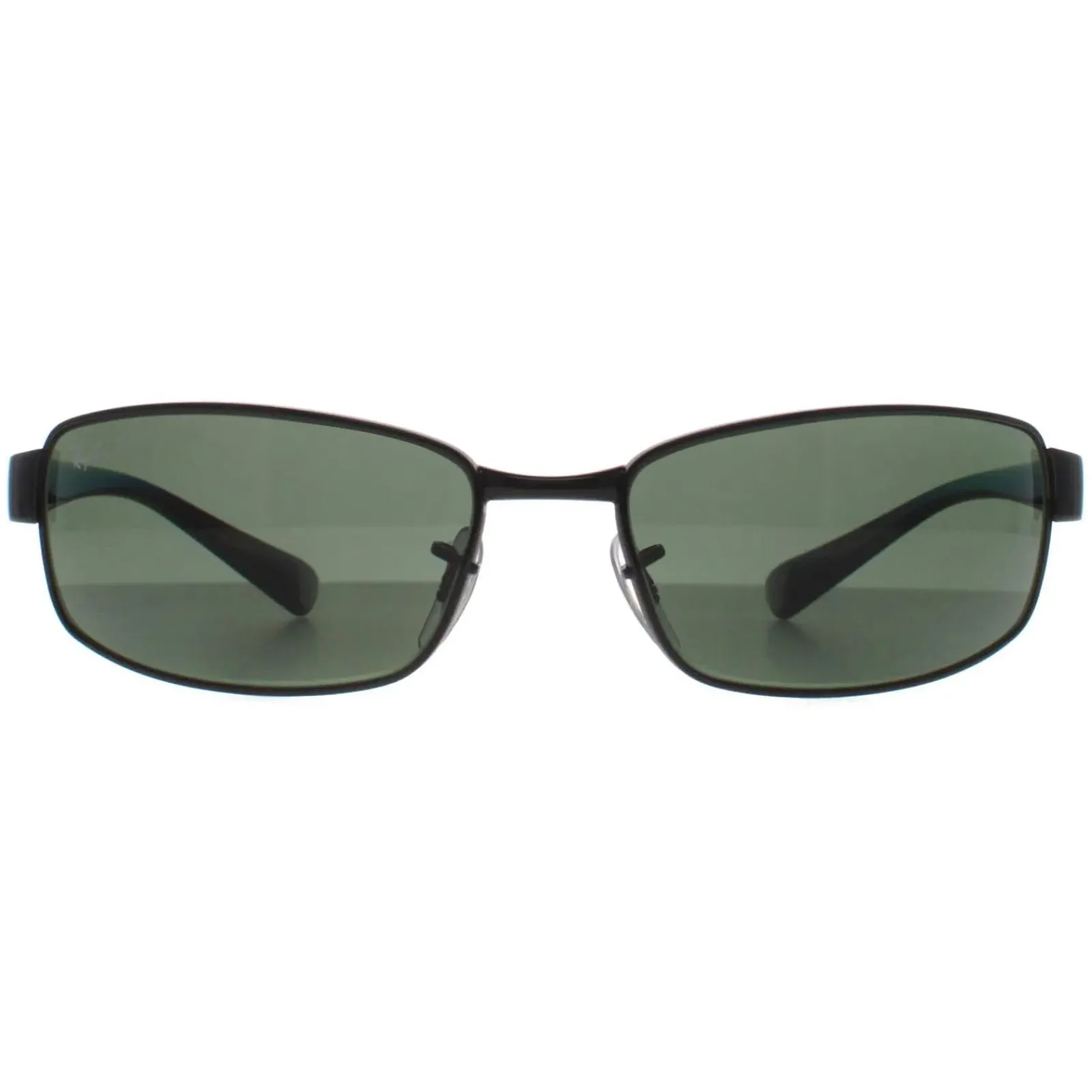 Ray-Ban Polarised|Rectangle^Sunglasses RB3364 002/58 Black G-15 Green Polarized