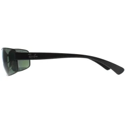 Ray-Ban Polarised|Rectangle^Sunglasses RB3364 002/58 Black G-15 Green Polarized