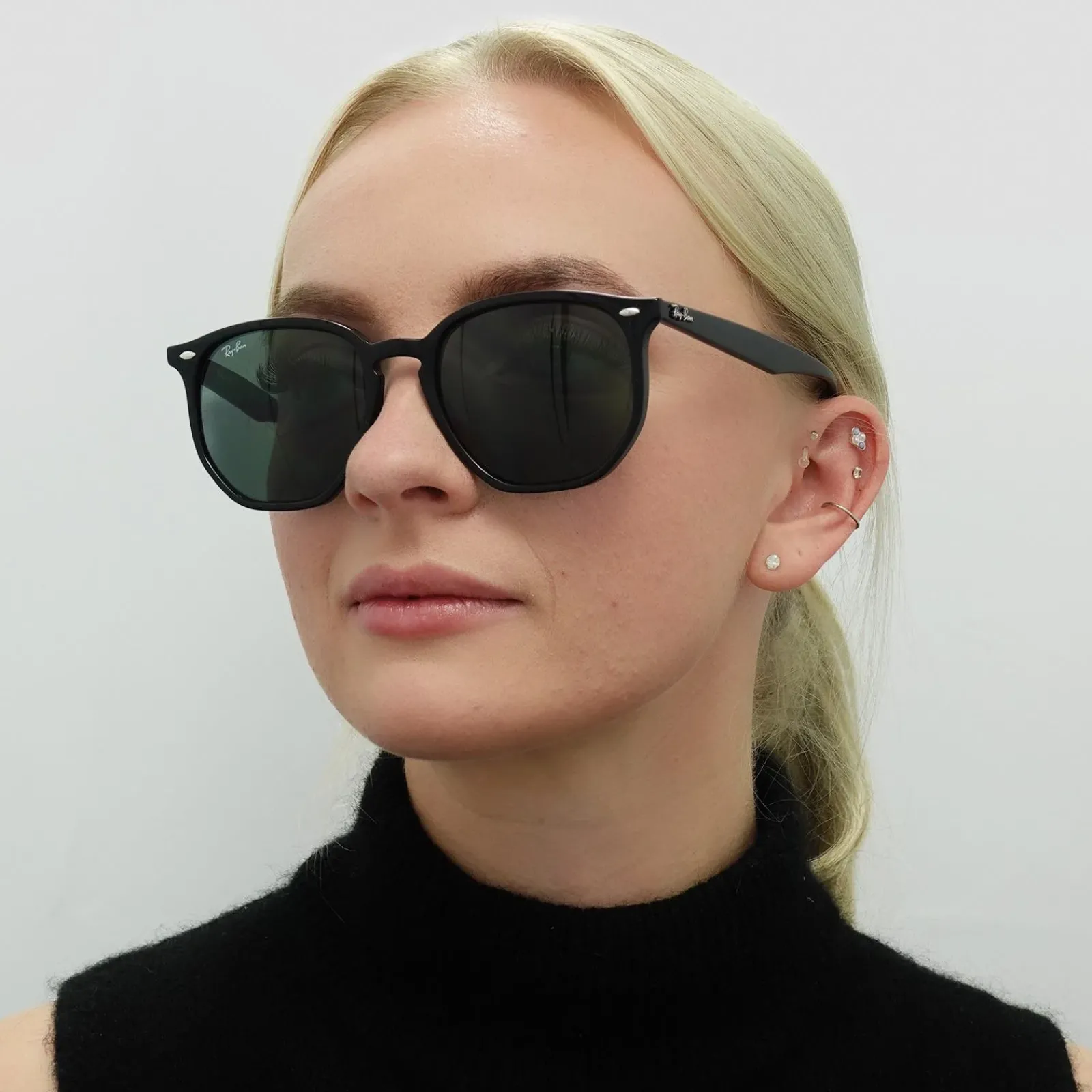 Ray-Ban Ray-Ban|Ray-Ban^Sunglasses RB4306 601/71 Black Dark Green
