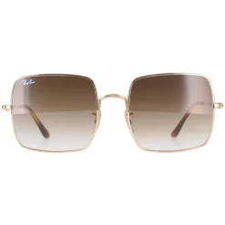 Ray-Ban Square|Ray-Ban^Sunglasses RB1971 914751 Gold Light Brown Gradient
