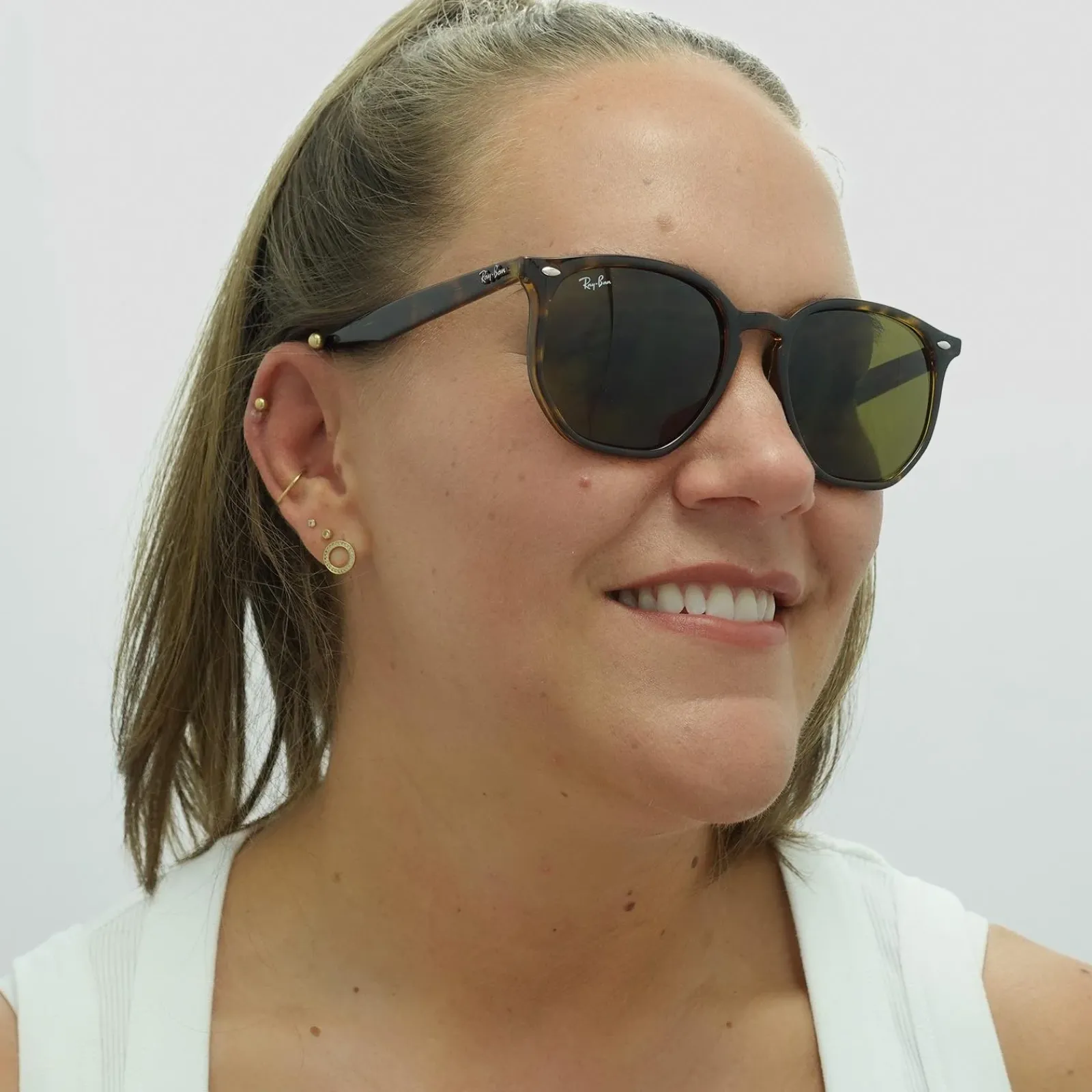 Ray-Ban Ray-Ban|Ray-Ban^Sunglasses RB4306 710/73 Havana Brown B-15