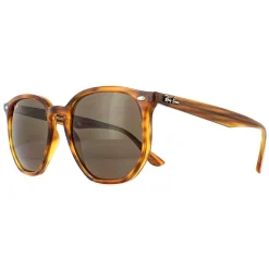 Ray-Ban Ray-Ban|Ray-Ban^Sunglasses RB4306 820/73 Striped Red Havana Dark Brown