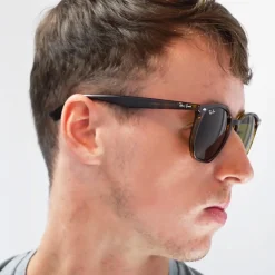 Ray-Ban Ray-Ban|Ray-Ban^Sunglasses RB4306 820/73 Striped Red Havana Dark Brown