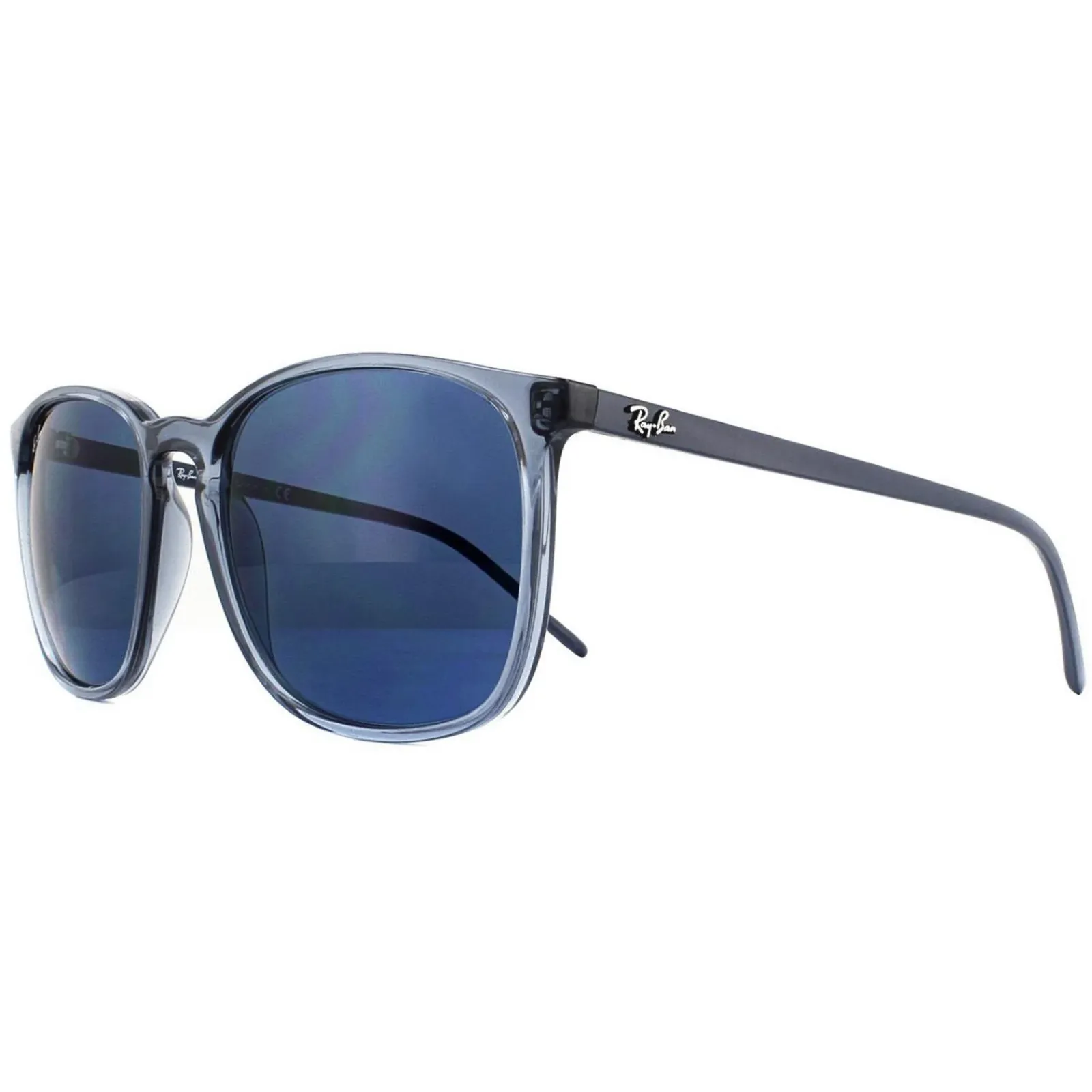 Ray-Ban Ray-Ban|Square^Sunglasses RB4387 639980 Transparent Blue Blue Gradient