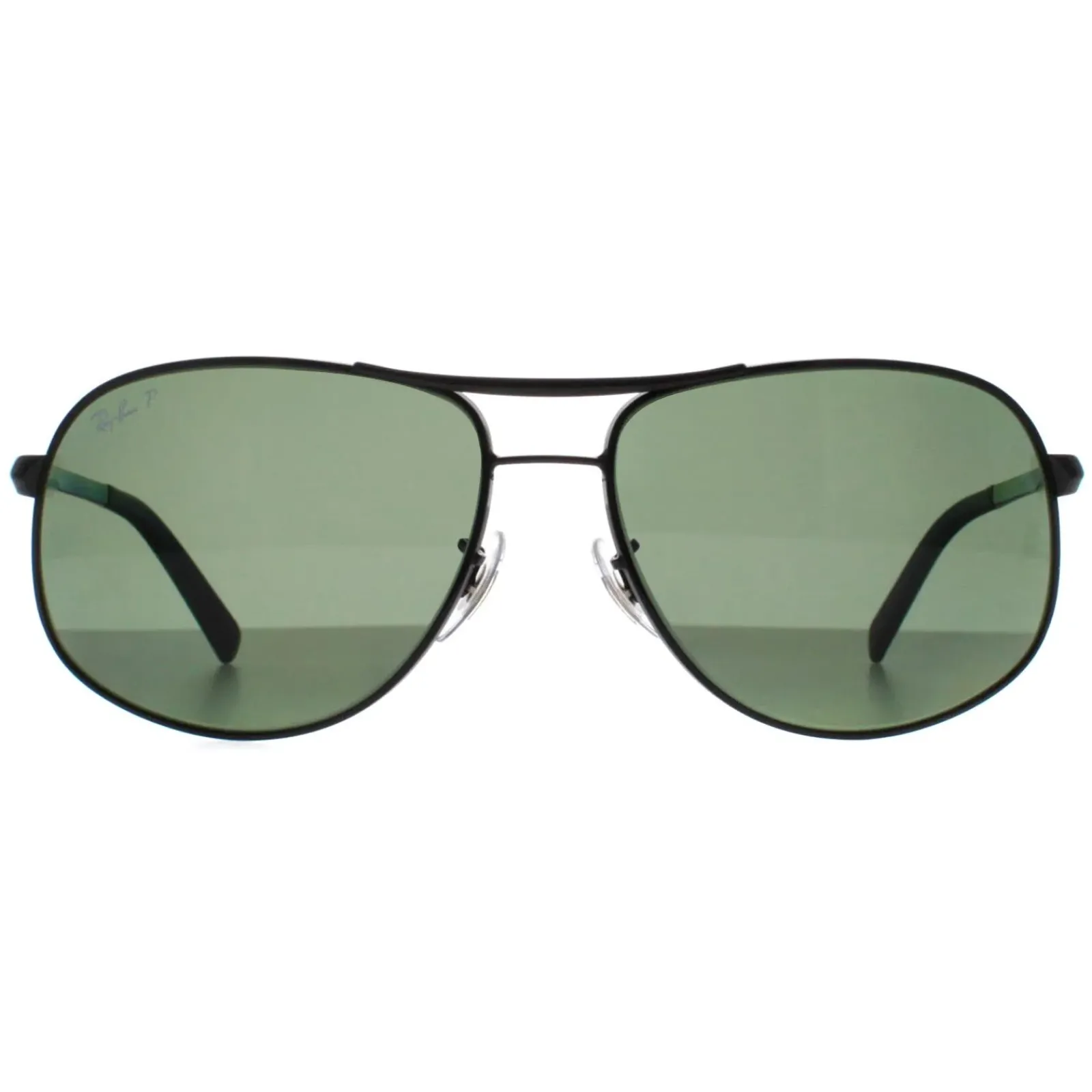 Ray-Ban Polarised|Ray-Ban^Sunglasses RB3387 002/9A Polished Black G-15 Green Polarized