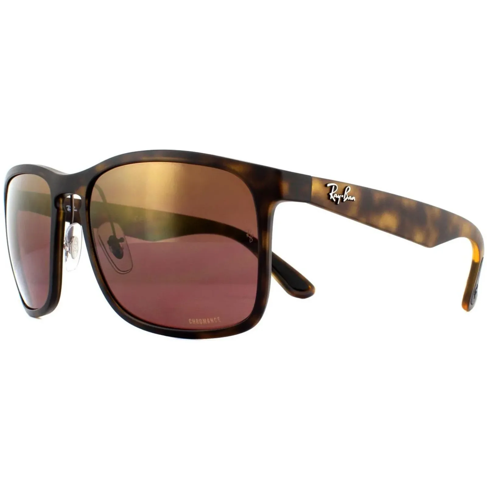 Ray-Ban Polarised|Ray-Ban^Sunglasses RB4264 894/6B Matte Havana Brown Polarized Mirror C