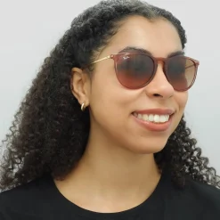 Ray-Ban Ray-Ban|Ray-Ban^Sunglasses RB4171 Erika 659013 Transparent Light Brown Brown G
