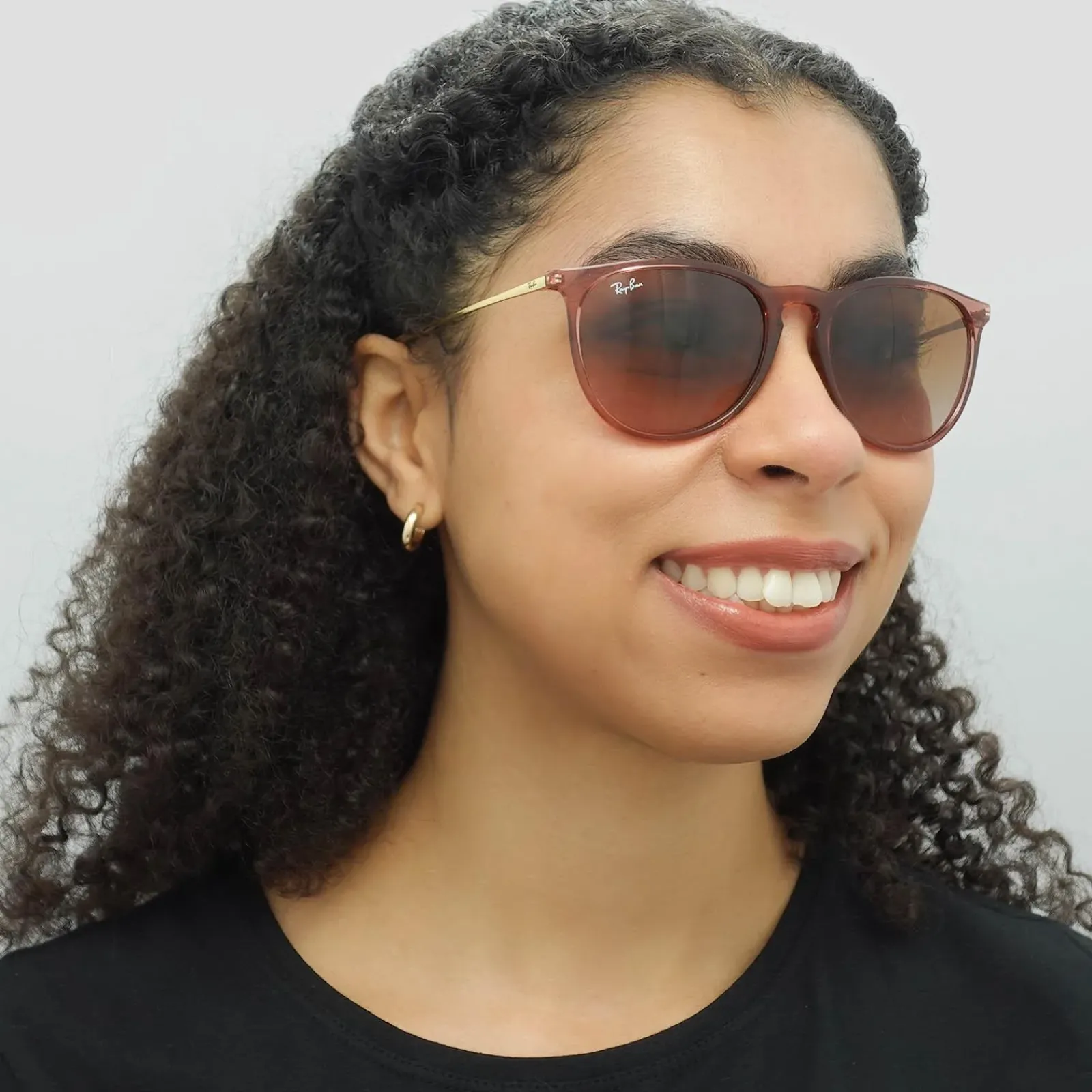Ray-Ban Ray-Ban|Ray-Ban^Sunglasses RB4171 Erika 659013 Transparent Light Brown Brown G