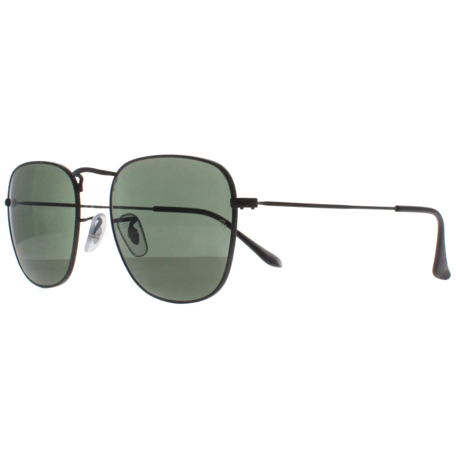 Ray-Ban Square|Ray-Ban^Sunglasses RB3857 Frank 919931 Black G-15 Green