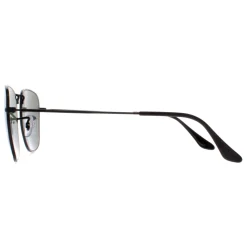 Ray-Ban Square|Ray-Ban^Sunglasses RB3857 Frank 919931 Black G-15 Green