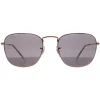 Ray-Ban Square|Ray-Ban^Sunglasses RB3857 Frank 9202B1 Rose Gold Dark Grey