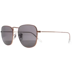 Ray-Ban Square|Ray-Ban^Sunglasses RB3857 Frank 9202B1 Rose Gold Dark Grey