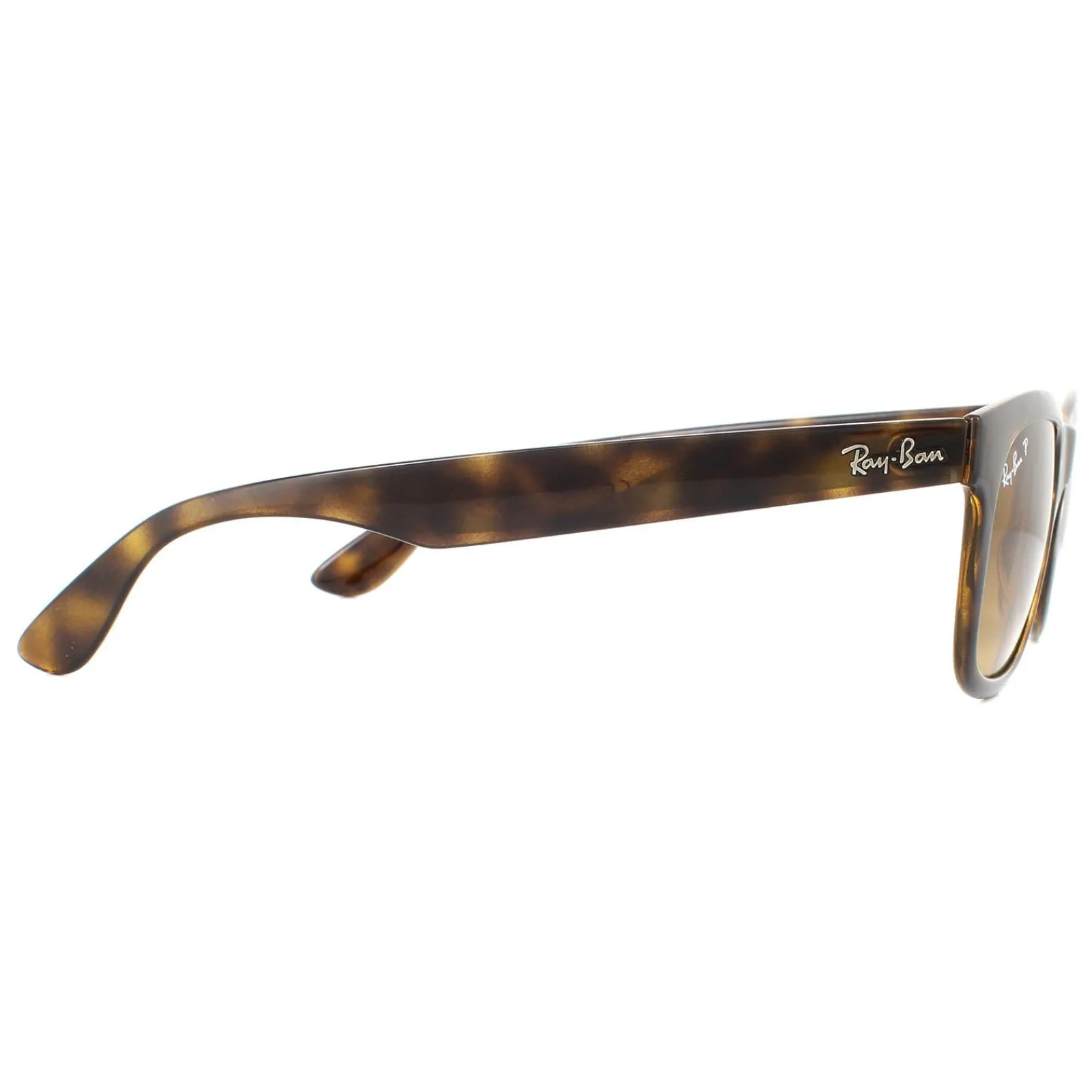 Ray-Ban Polarised^Sunglasses RB4640 710/M2 Shiny Havana Brown Gradient Polarized