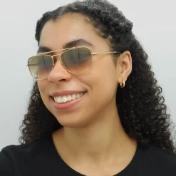 Ray-Ban Square|Ray-Ban^Sunglasses RB3636 New Caravan 001/51 Gold Brown Gradient