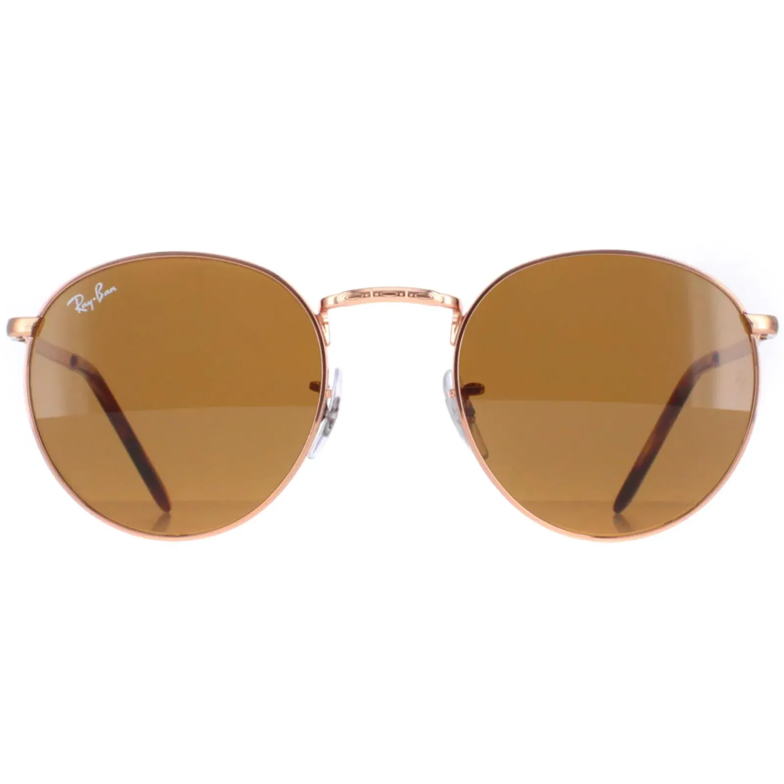 Ray-Ban Ray-Ban|Ray-Ban^Sunglasses RB3637 New Round 920233 Rose Gold Brown