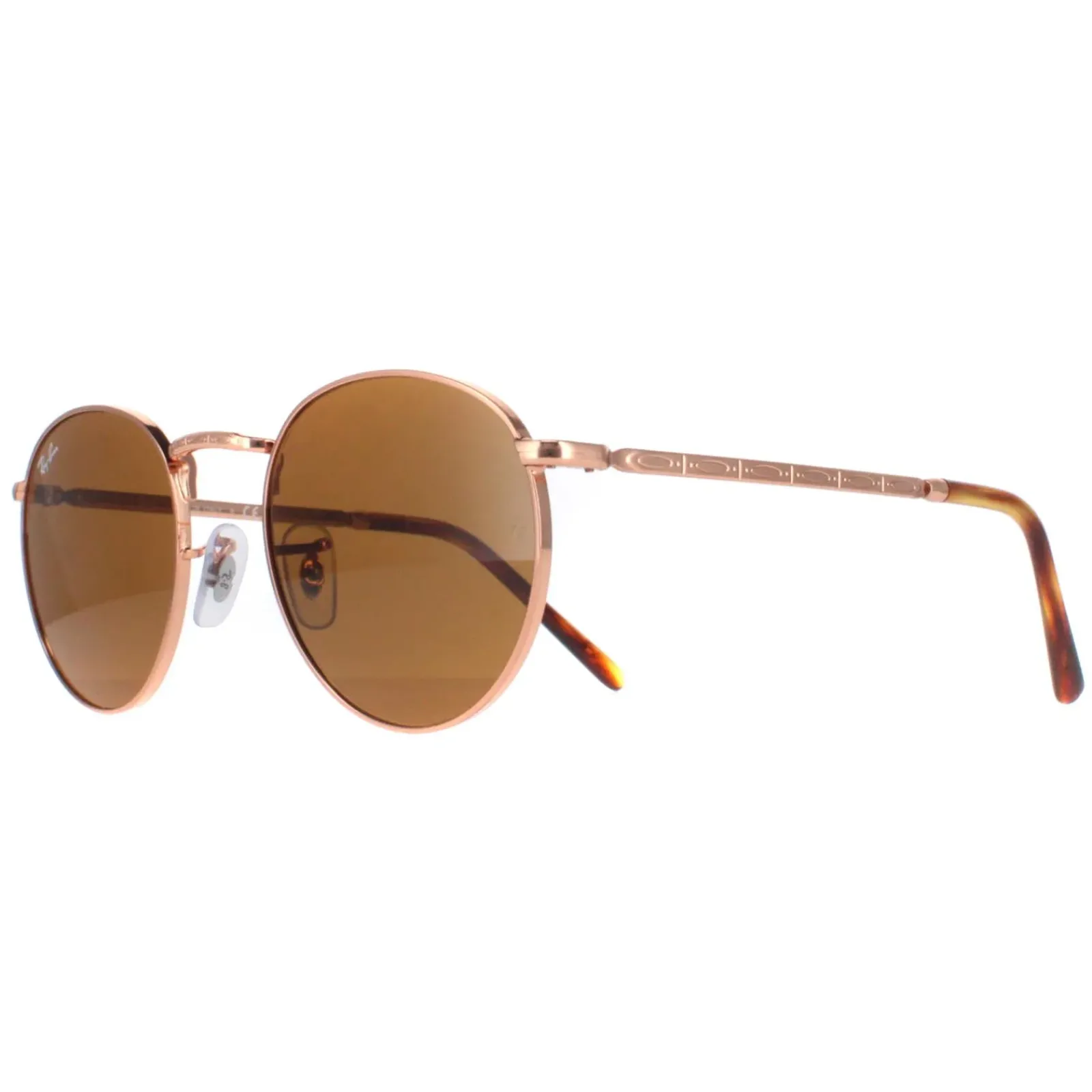 Ray-Ban Ray-Ban|Ray-Ban^Sunglasses RB3637 New Round 920233 Rose Gold Brown