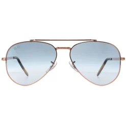 Ray-Ban Ray-Ban|Aviator^Sunglasses RB3625 New Aviator 92023F Polished Rose Gold Blue G