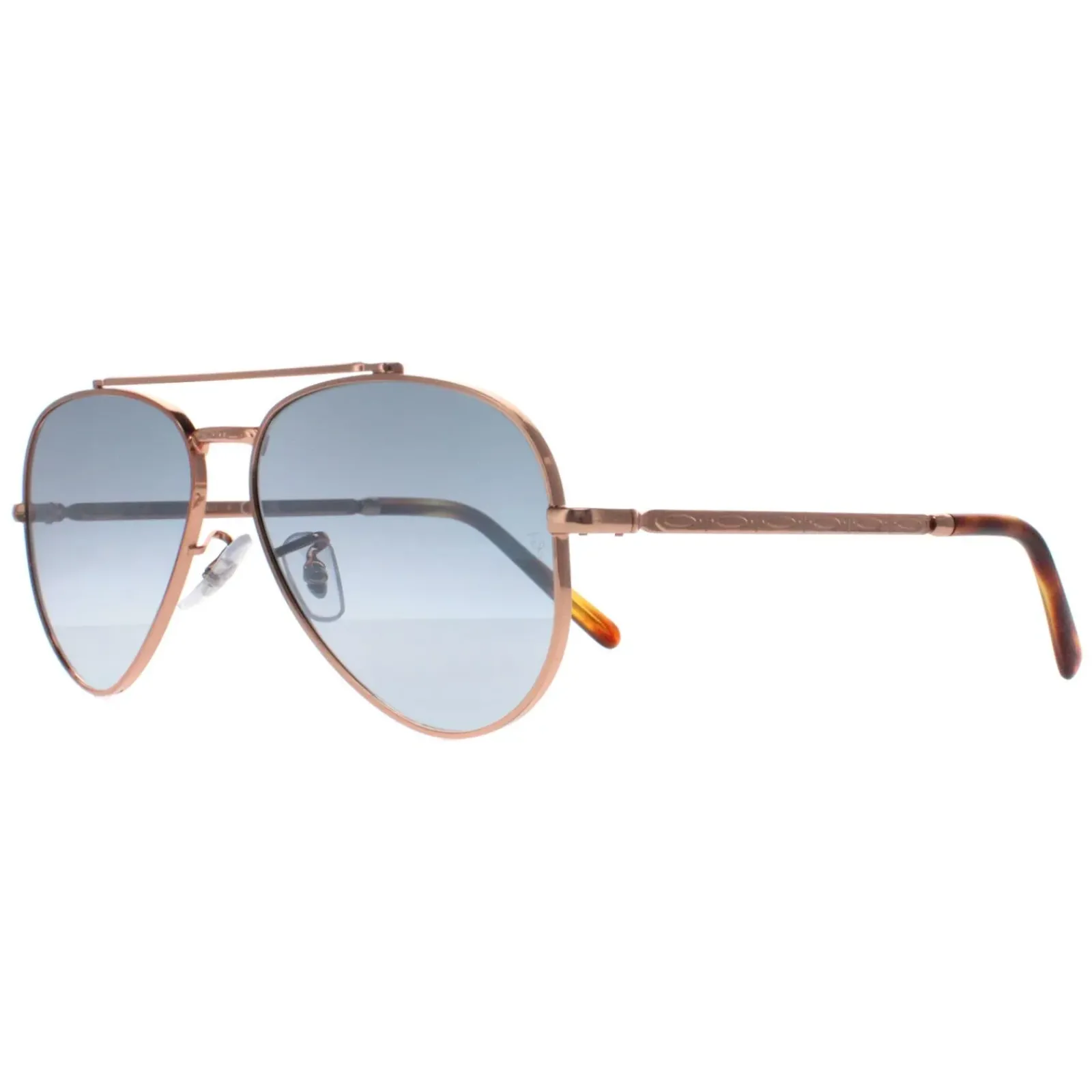 Ray-Ban Ray-Ban|Aviator^Sunglasses RB3625 New Aviator 92023F Polished Rose Gold Blue G