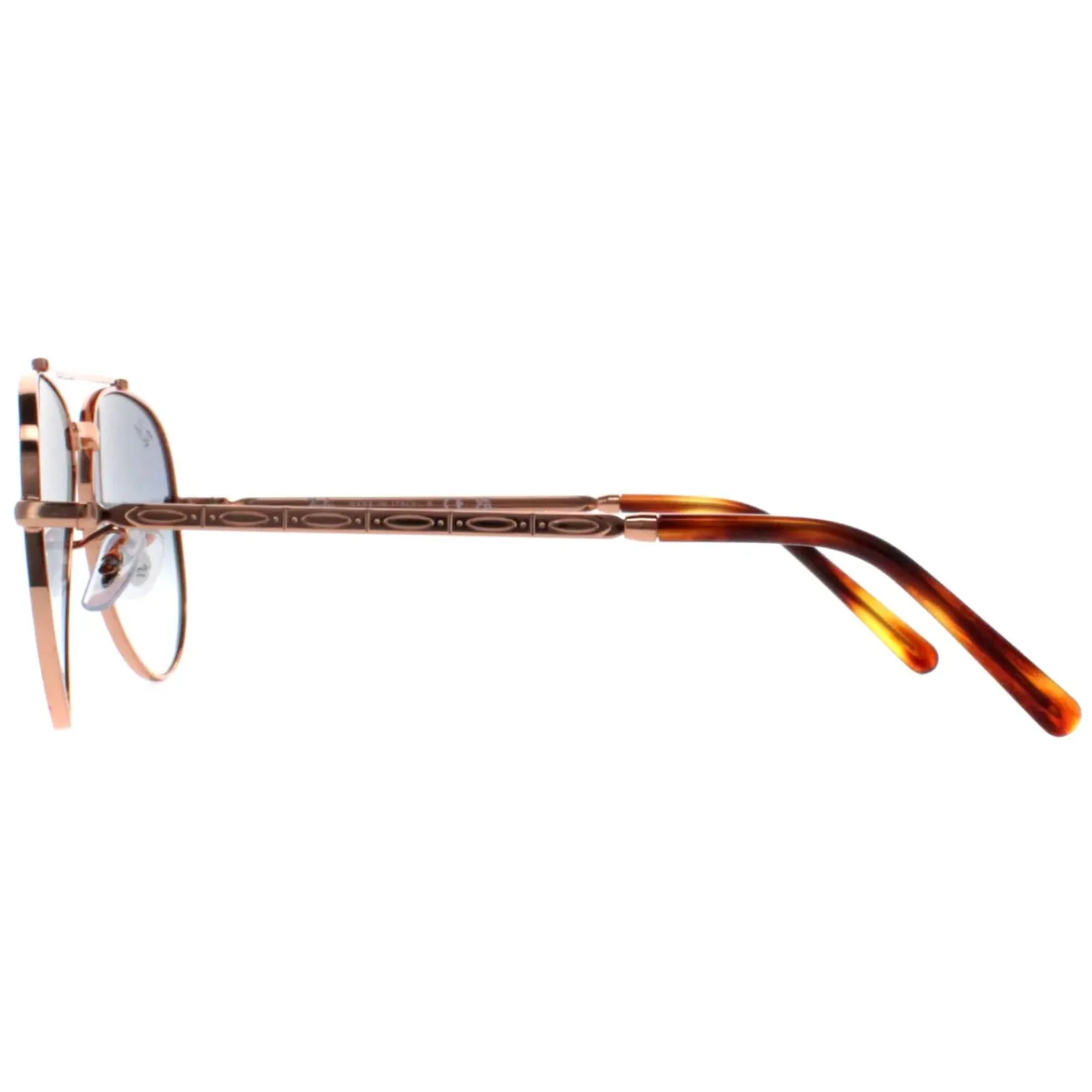 Ray-Ban Ray-Ban|Aviator^Sunglasses RB3625 New Aviator 92023F Polished Rose Gold Blue G