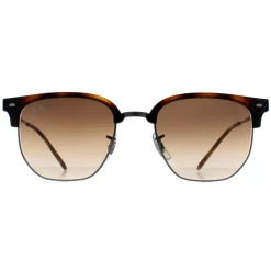 Ray-Ban Square|Ray-Ban^Sunglasses RB4416 New Clubmaster 710/51 Havana Brown Gradient